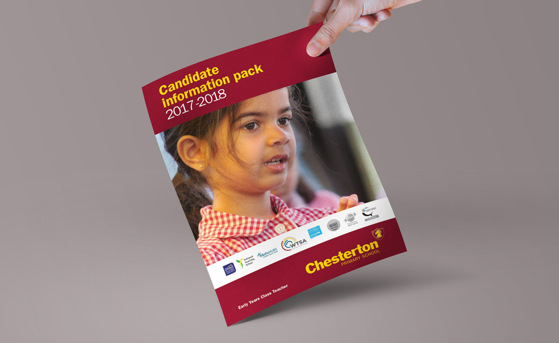 Chesterton Primary School example of school and multi academy trust marketing provided by Communitas PR